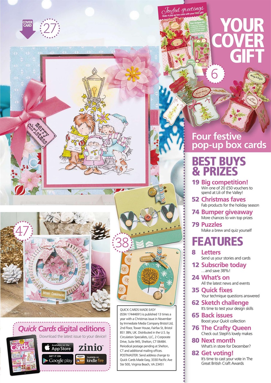 Quick Cards Made Easy Preview Pages