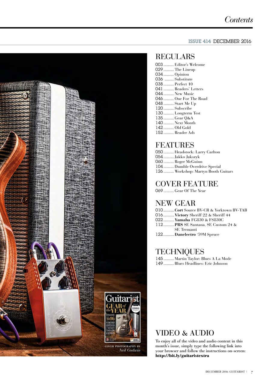 Guitarist Preview Pages