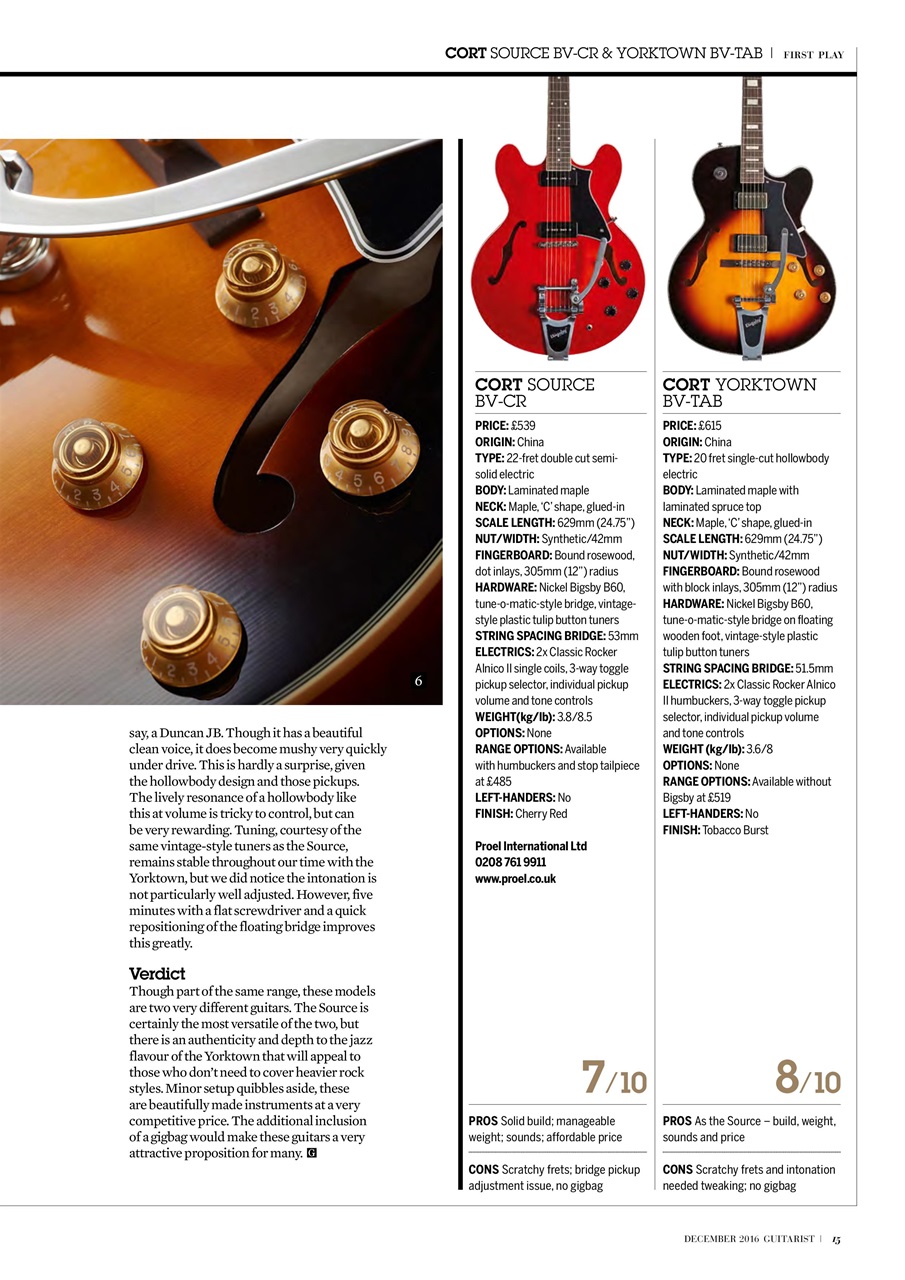 Guitarist Preview Pages