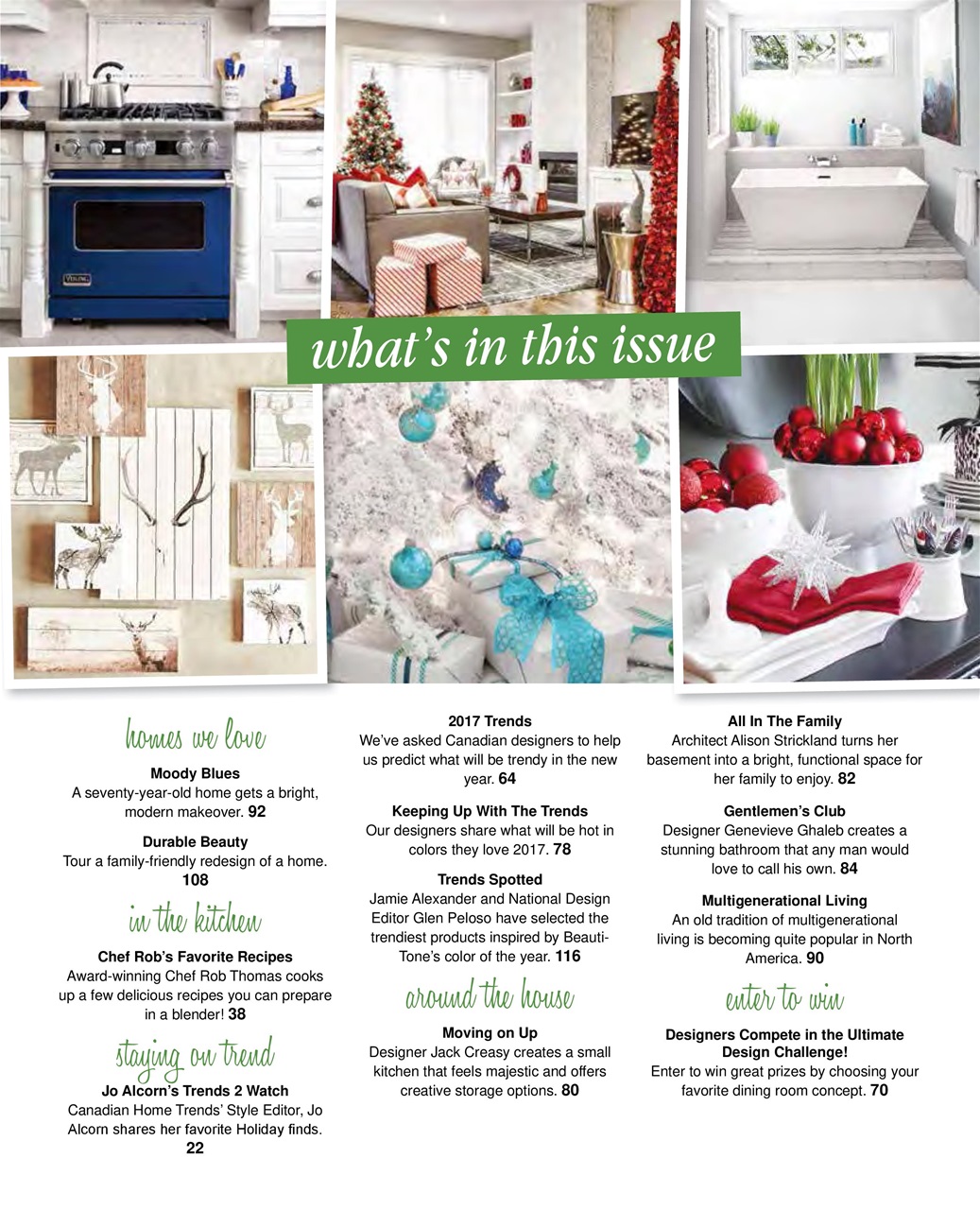 Canadian Home Trends Preview Pages