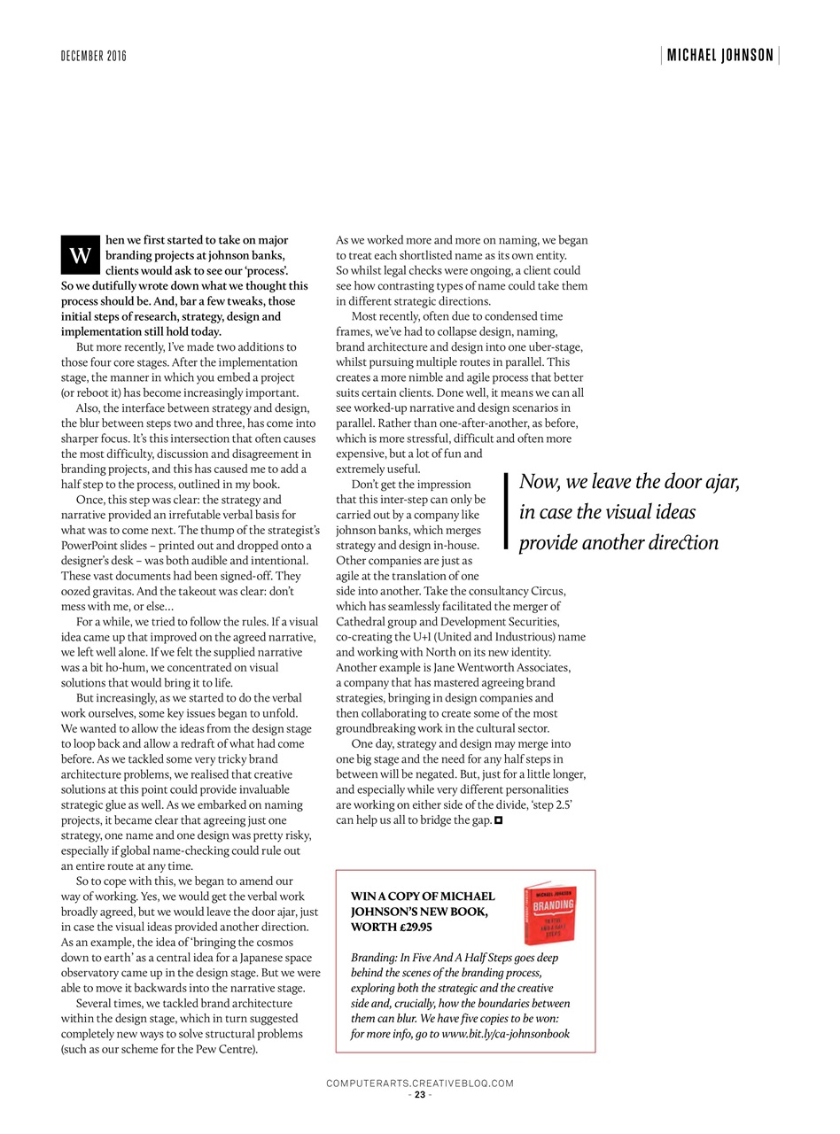 Computer Arts Preview Pages