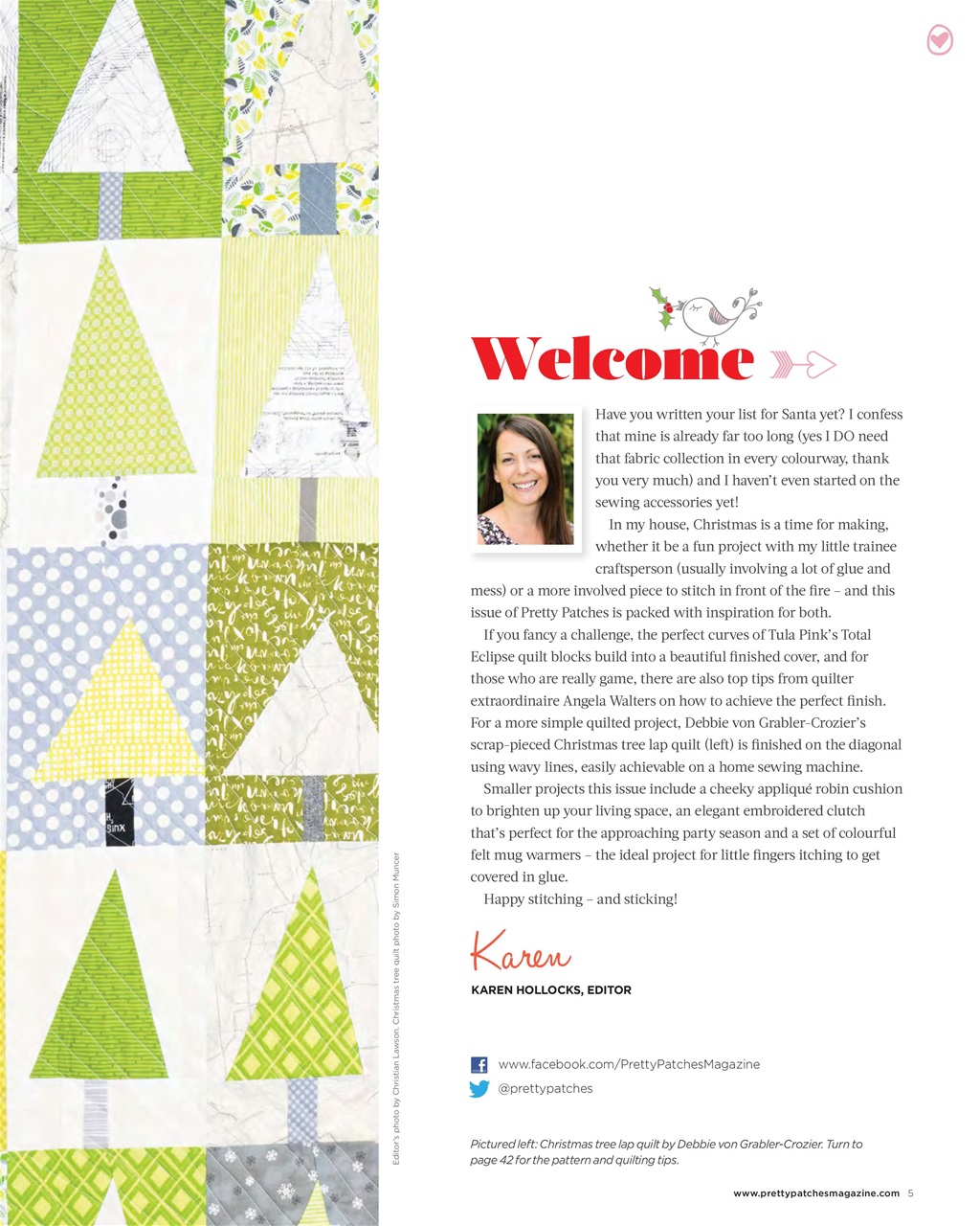 Pretty Patches Magazine Preview Pages