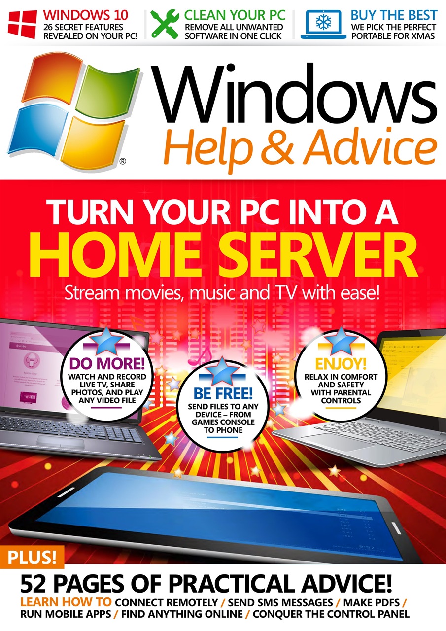 Windows Help & Advice Preview Pages