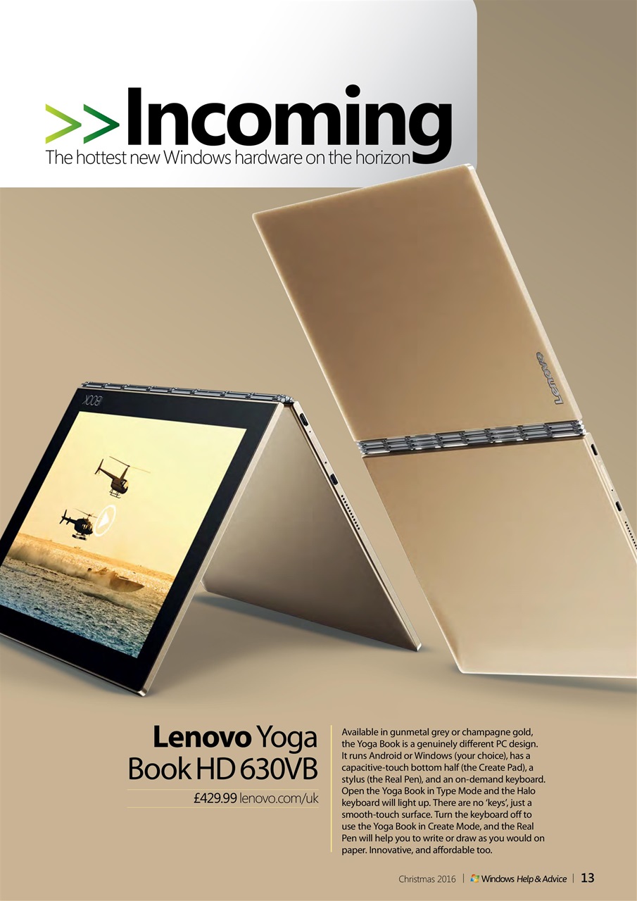 Windows Help & Advice Preview Pages