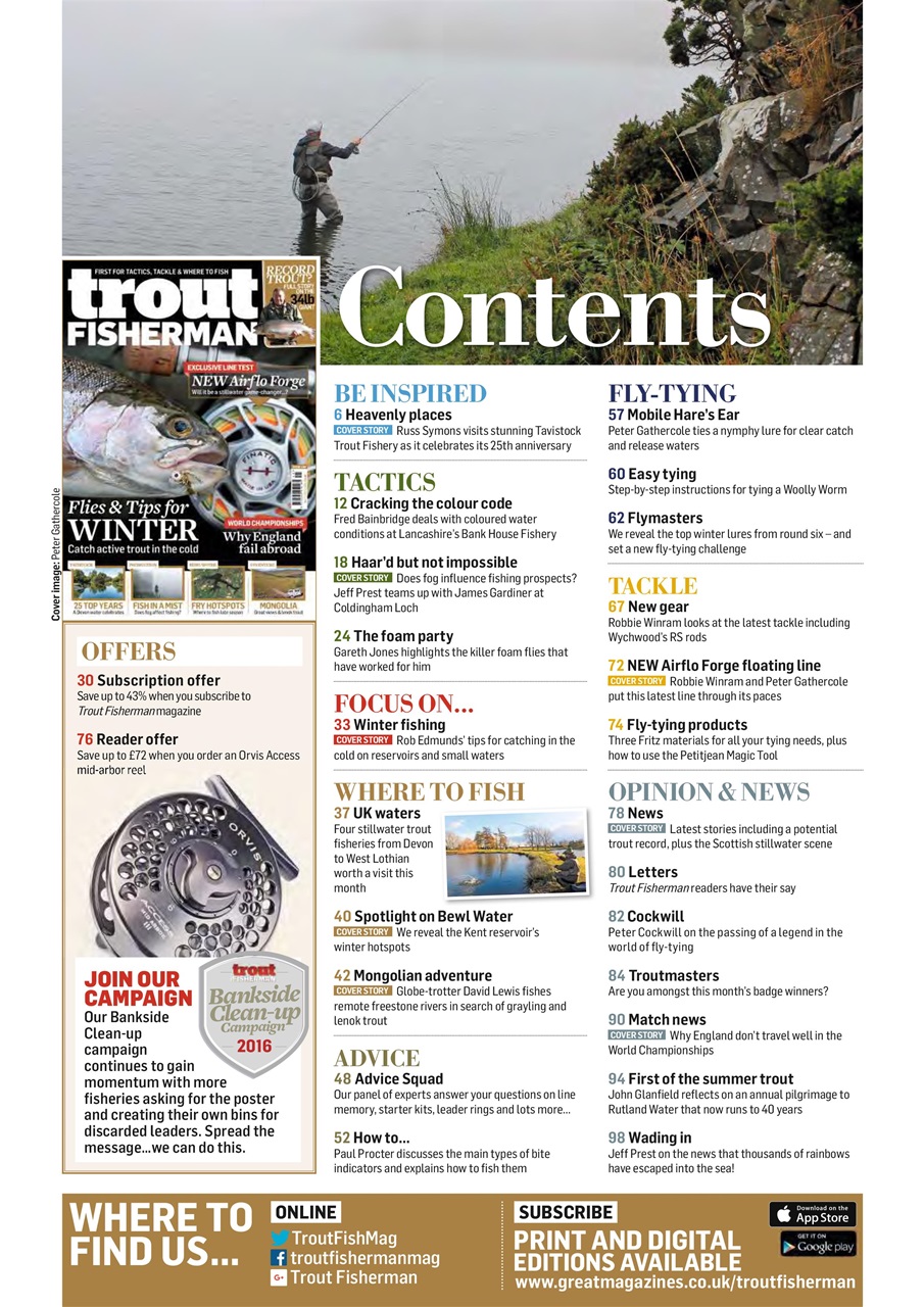 Trout Fisherman Preview Pages