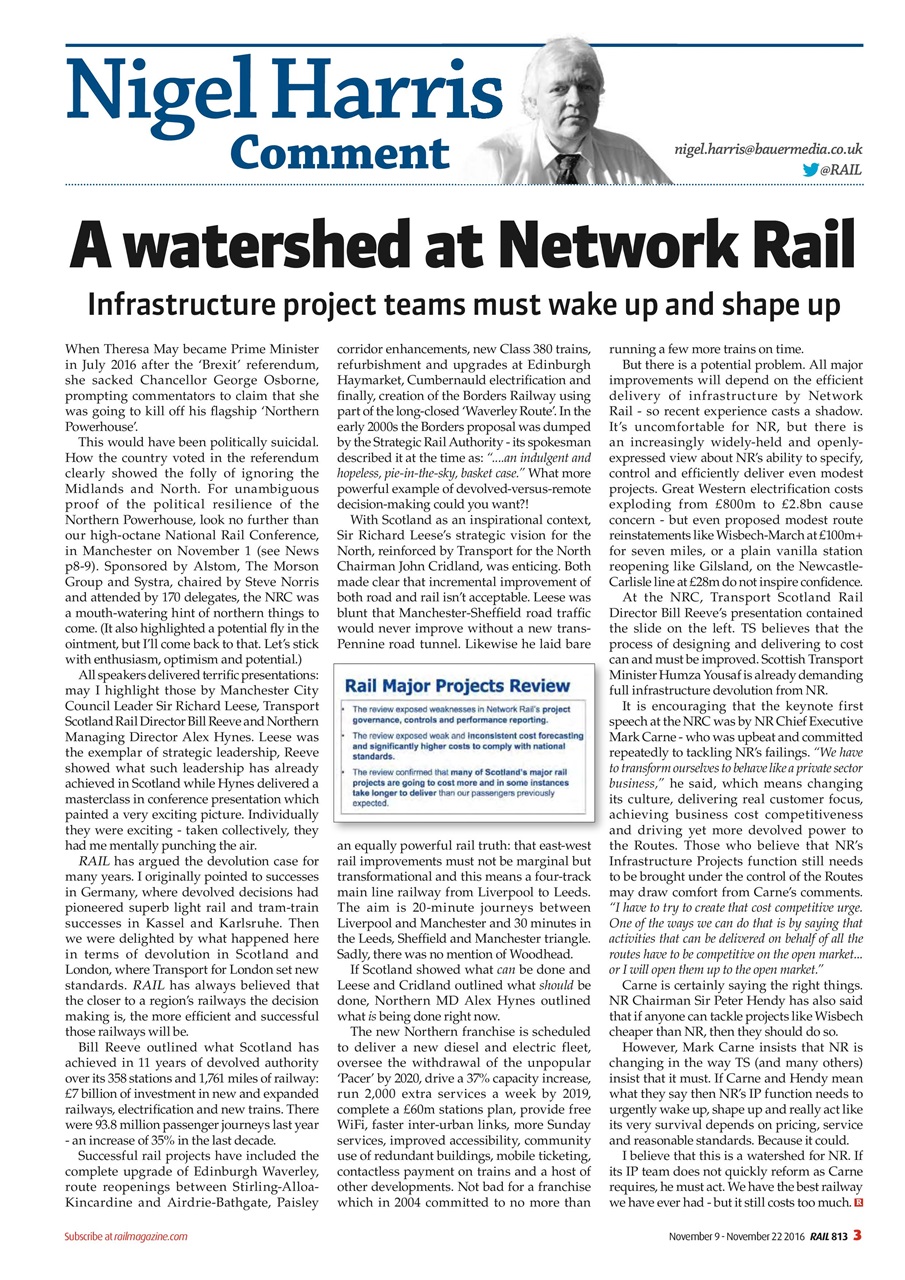 Rail Preview Pages