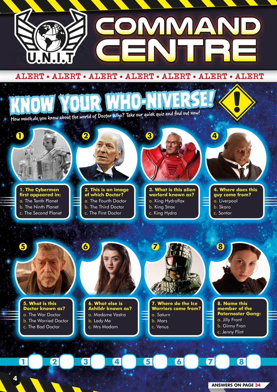Doctor Who Adventures Magazine Preview Pages