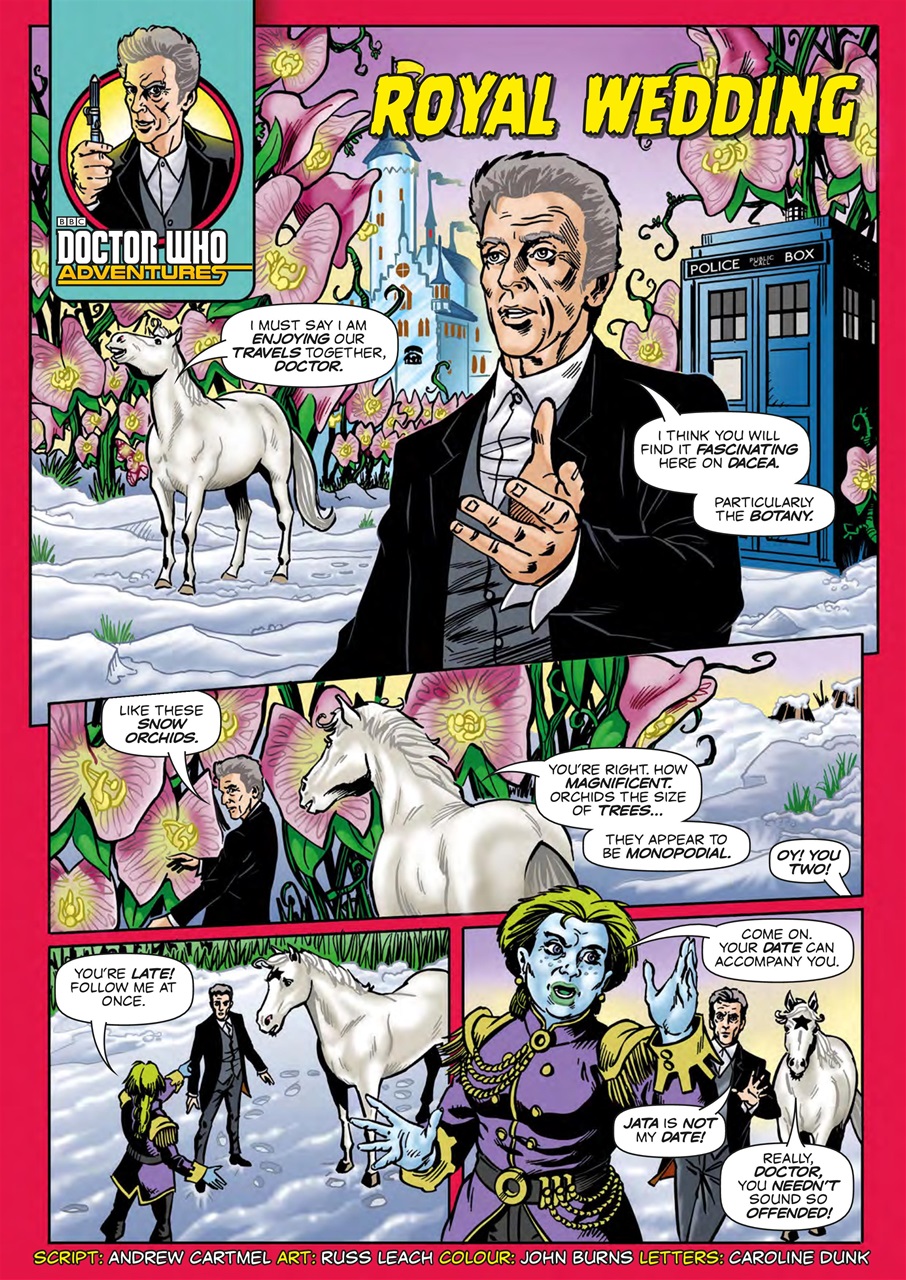 Doctor Who Adventures Magazine Preview Pages