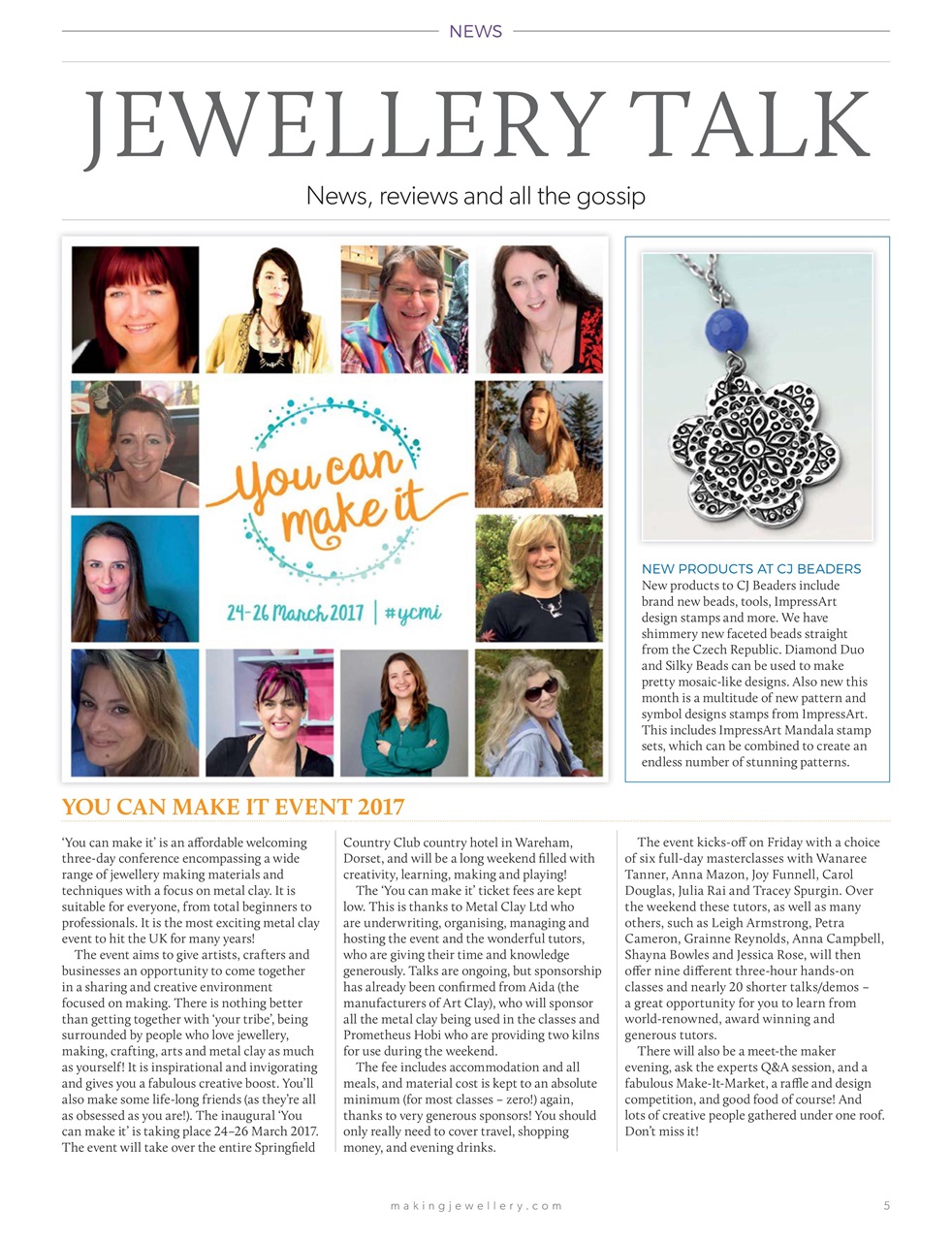 Making Jewellery Preview Pages