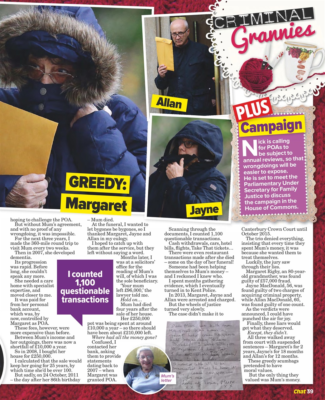 Chat Specials Preview Pages