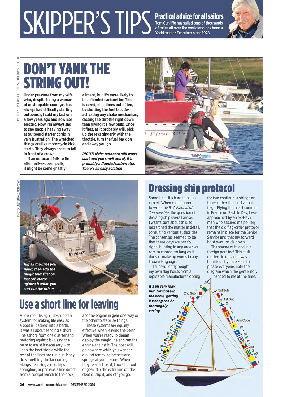 Yachting Monthly Preview Pages