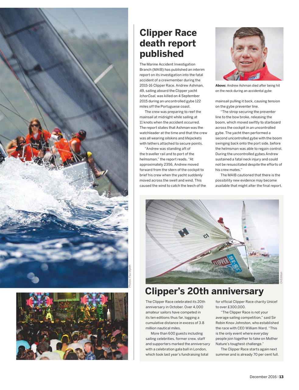 Yachting World Preview Pages