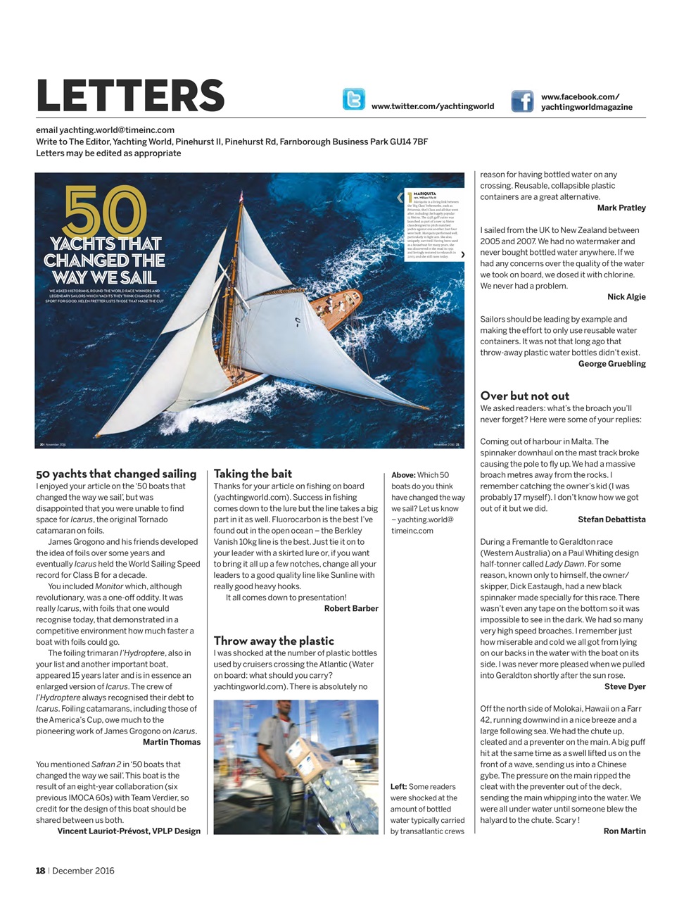 Yachting World Preview Pages