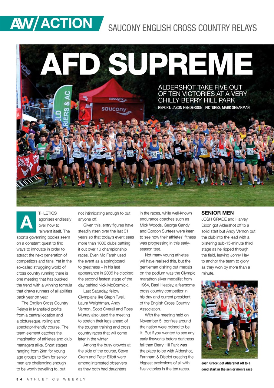 AW – Athletics Weekly Magazine Preview Pages