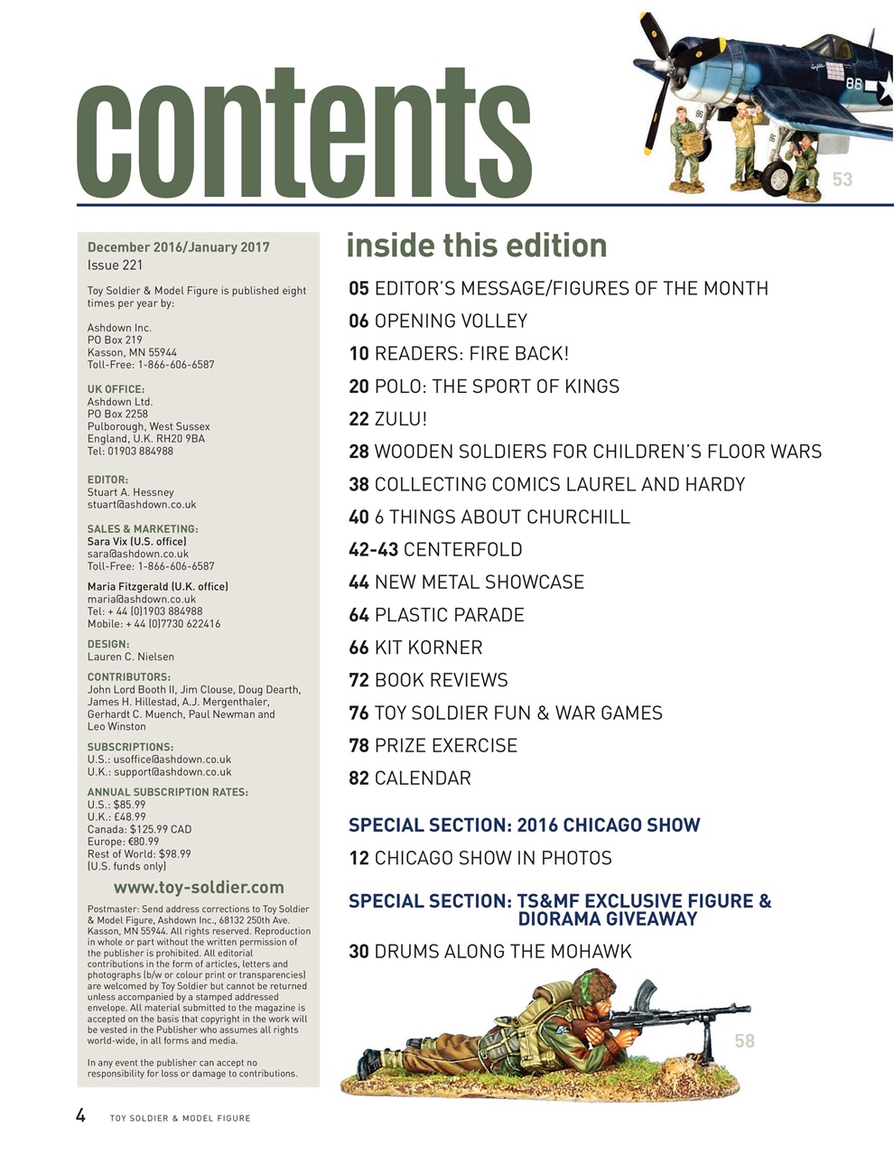 Toy Soldier & Model Figure Preview Pages