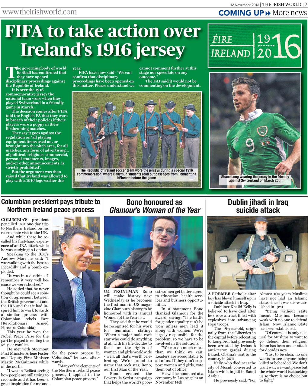 Irish World Preview Pages