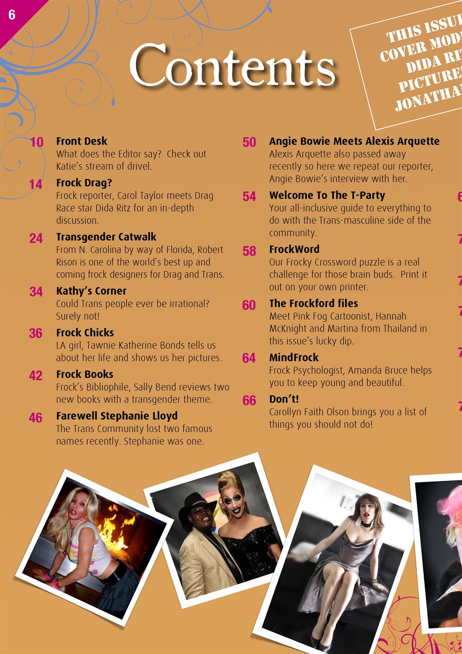 Frock Magazine Preview Pages