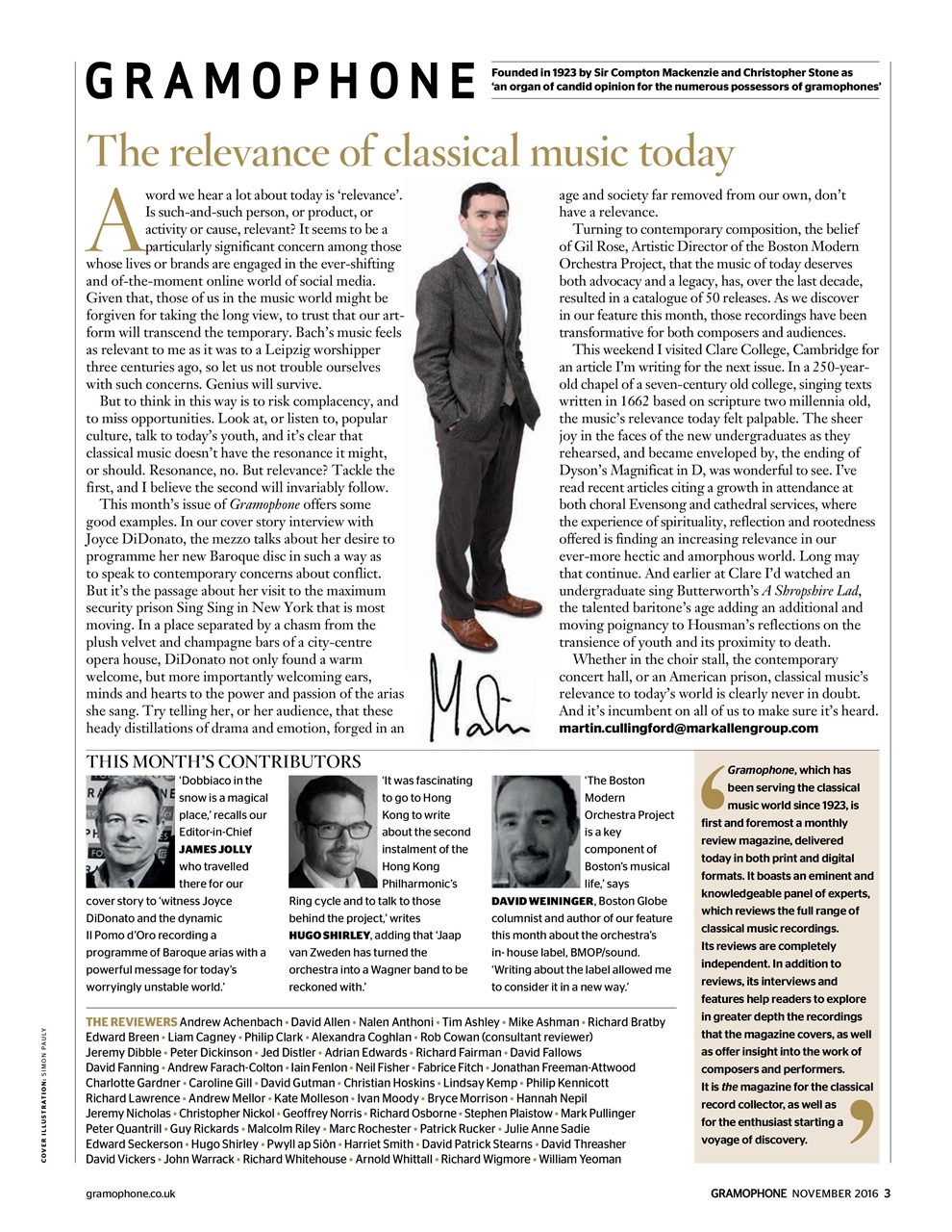 Gramophone Preview Pages