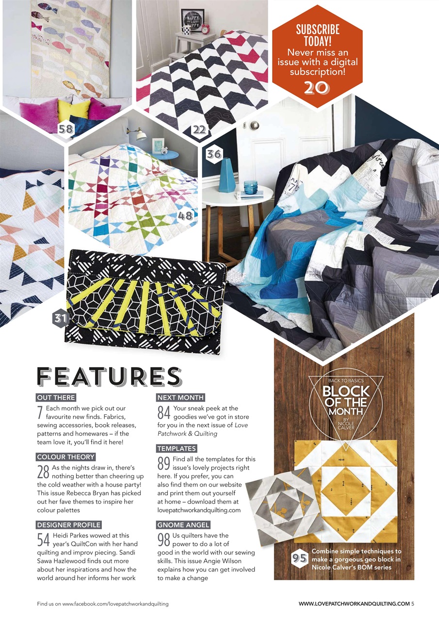 Love Patchwork & Quilting Preview Pages