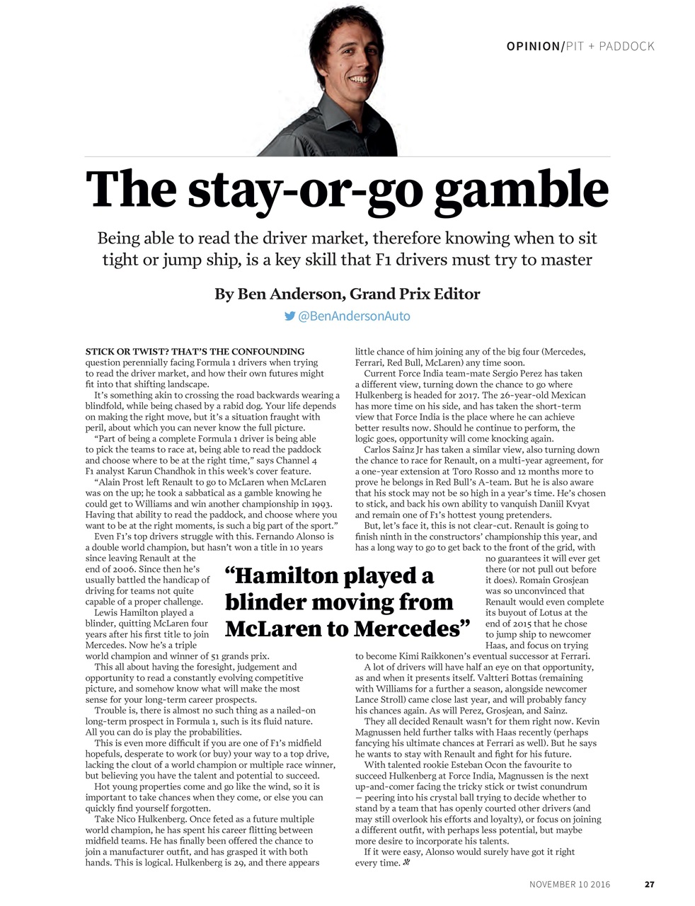 Autosport Preview Pages