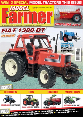 Model Farmer Magazine issue Nov / Dev 2016
