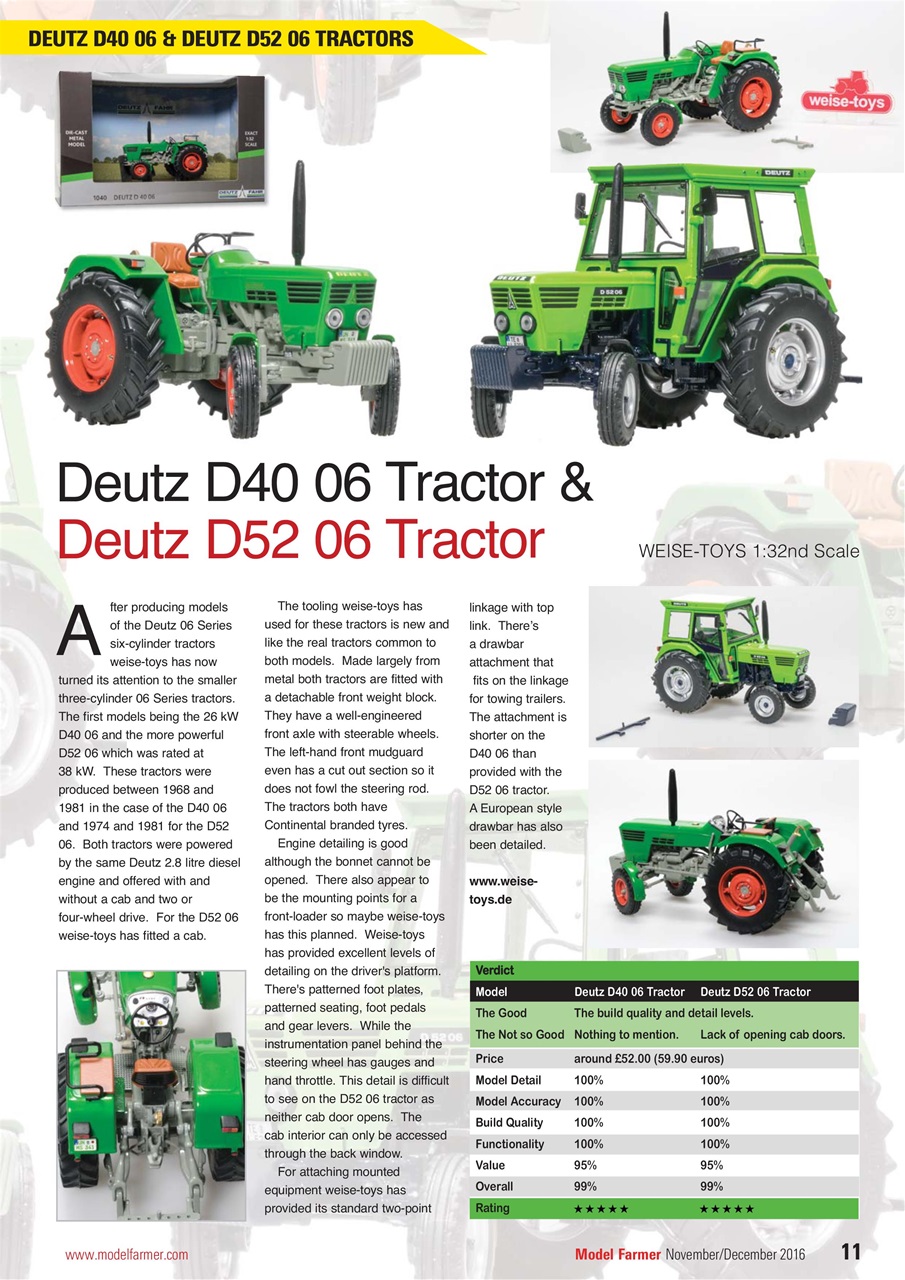 Model Farmer Magazine Preview Pages