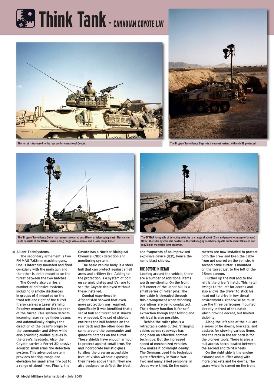 Model Military International Preview Pages