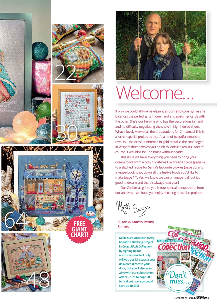 Cross Stitch Collection Preview Pages