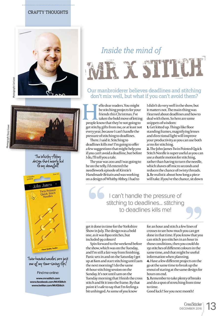 CrossStitcher Preview Pages