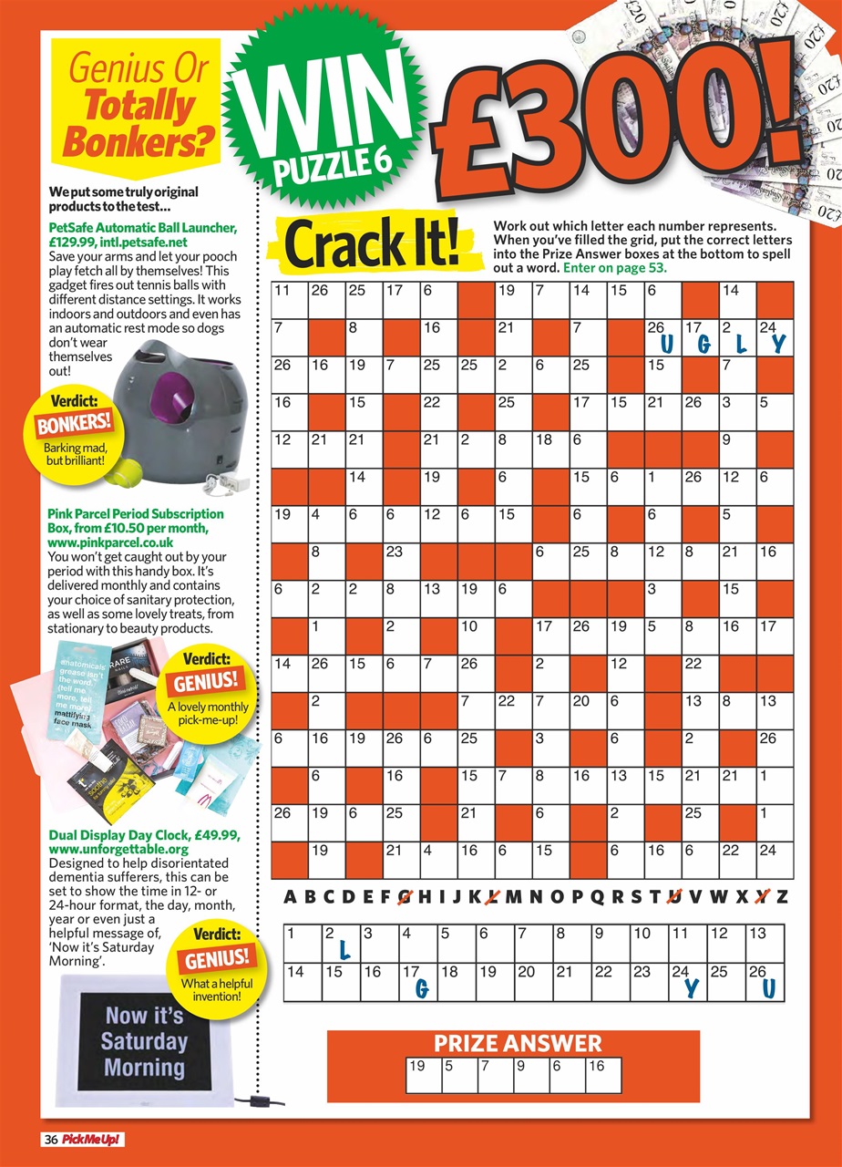 Pick Me Up Preview Pages