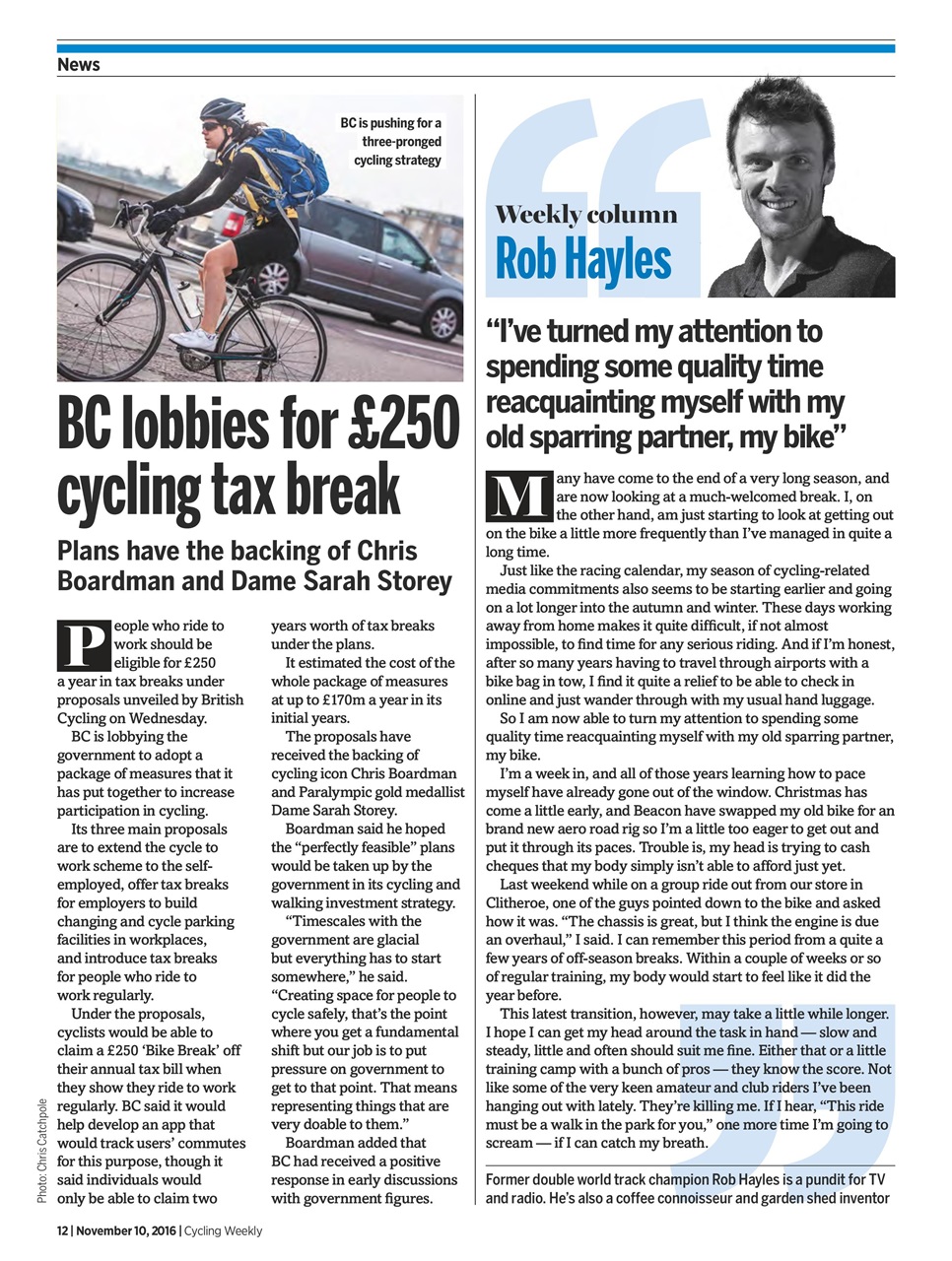 Cycling Weekly Preview Pages