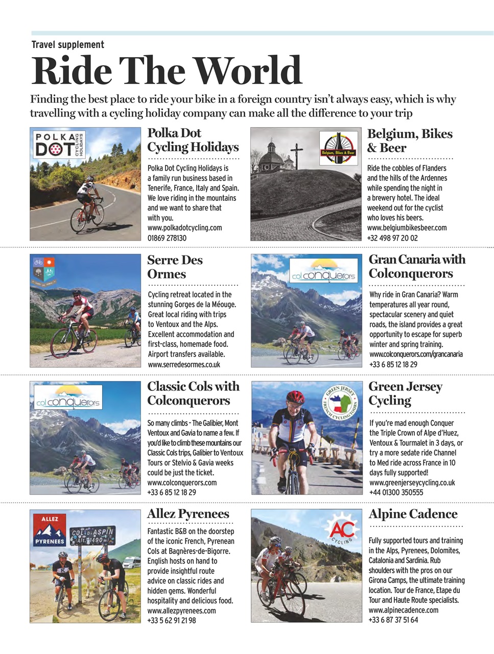 Cycling Weekly Preview Pages