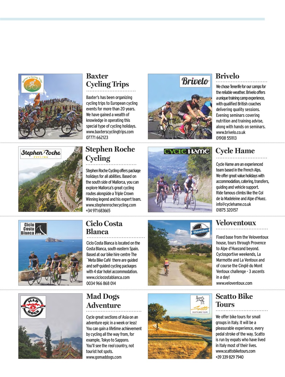 Cycling Weekly Preview Pages