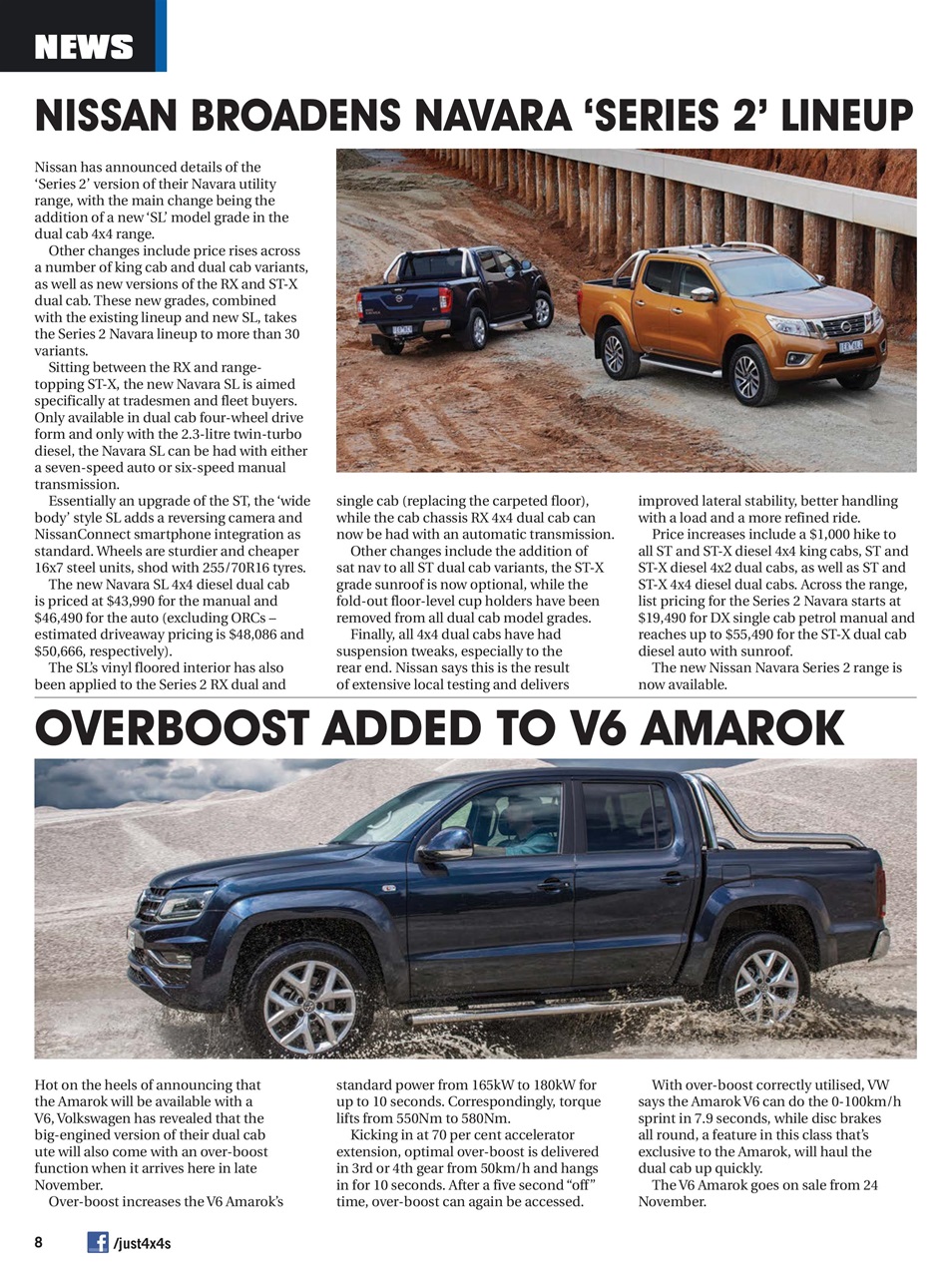 JUST 4X4S Preview Pages