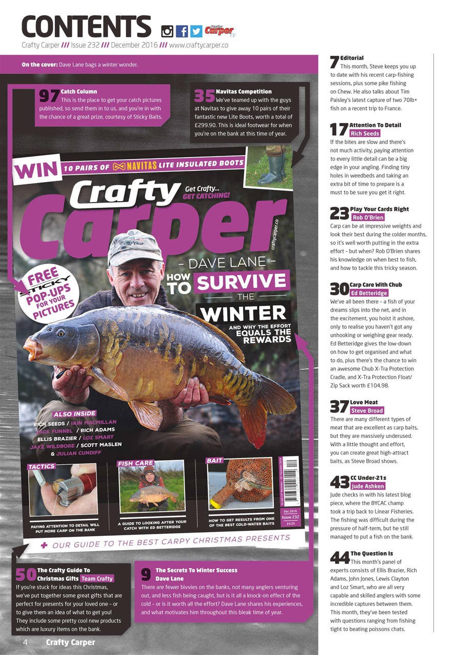Crafty Carper Preview Pages