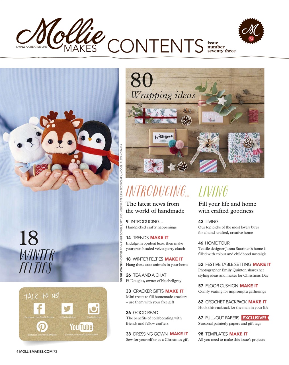 Mollie magazine Preview Pages