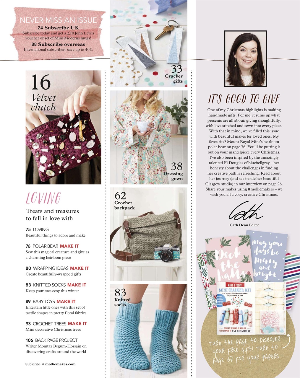 Mollie magazine Preview Pages
