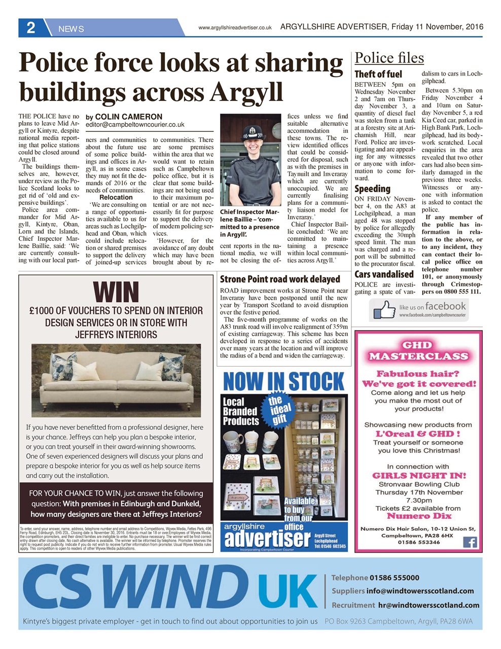Argyllshire Advertiser Preview Pages