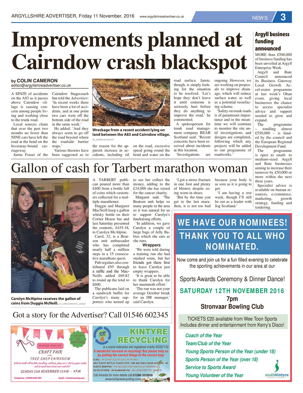 Argyllshire Advertiser Preview Pages
