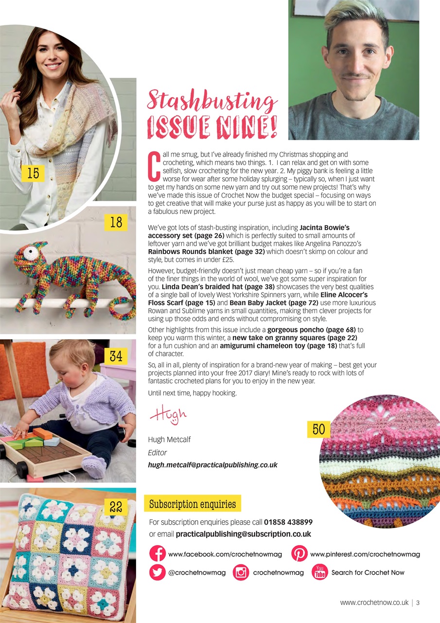 Crochet Now Magazine Preview Pages