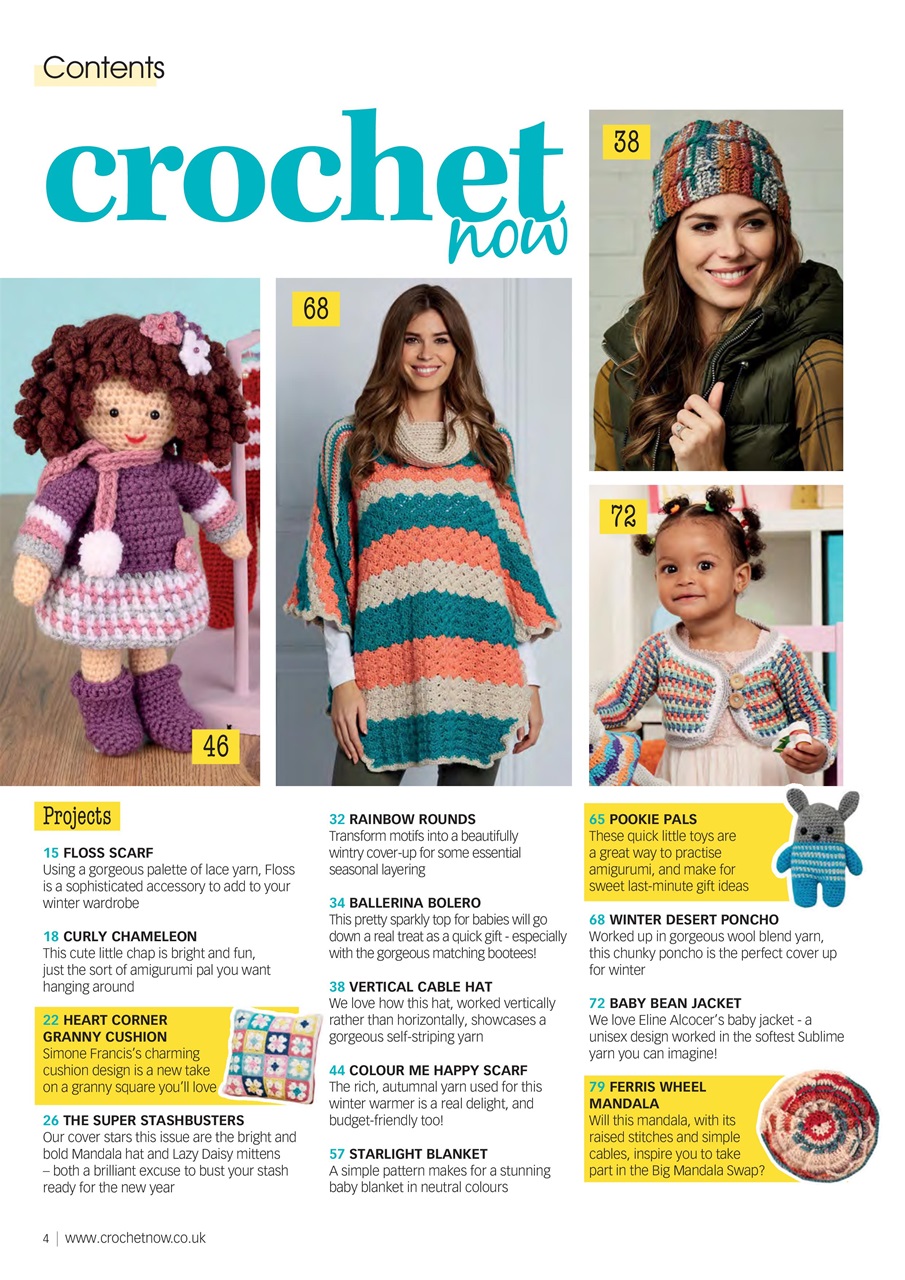 Crochet Now Magazine Preview Pages