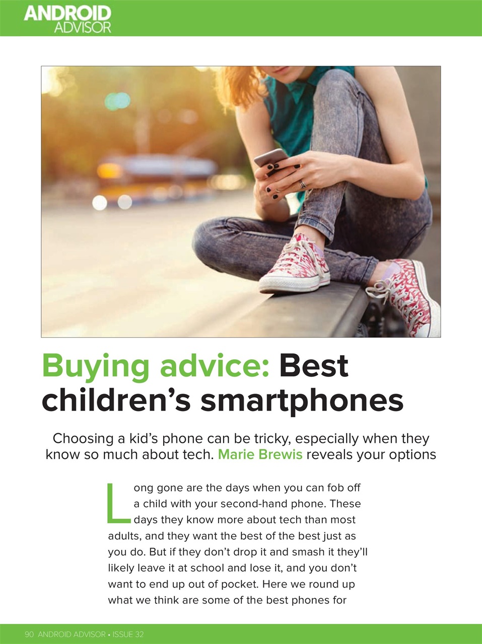 Android Advisor Preview Pages