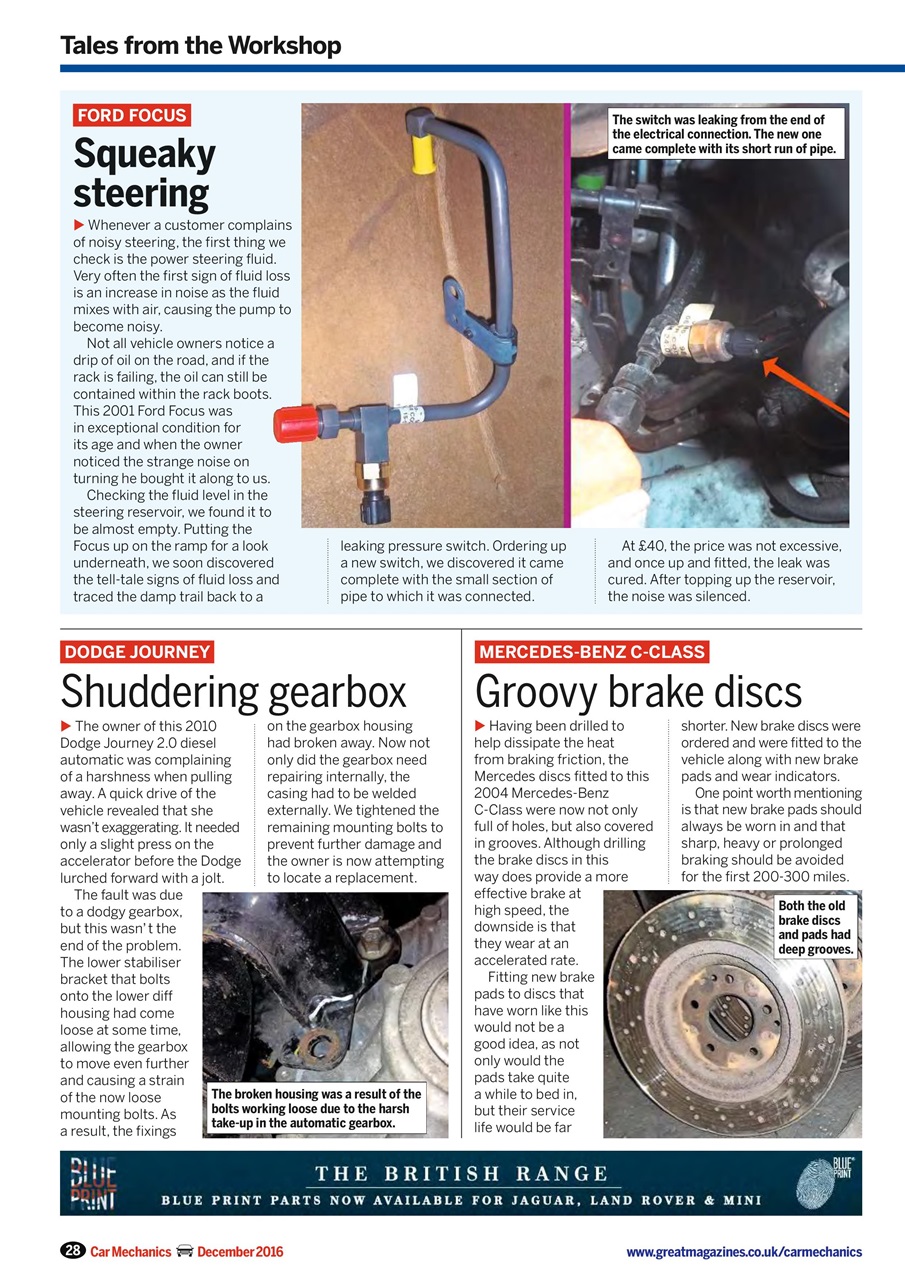 Car Mechanics Preview Pages