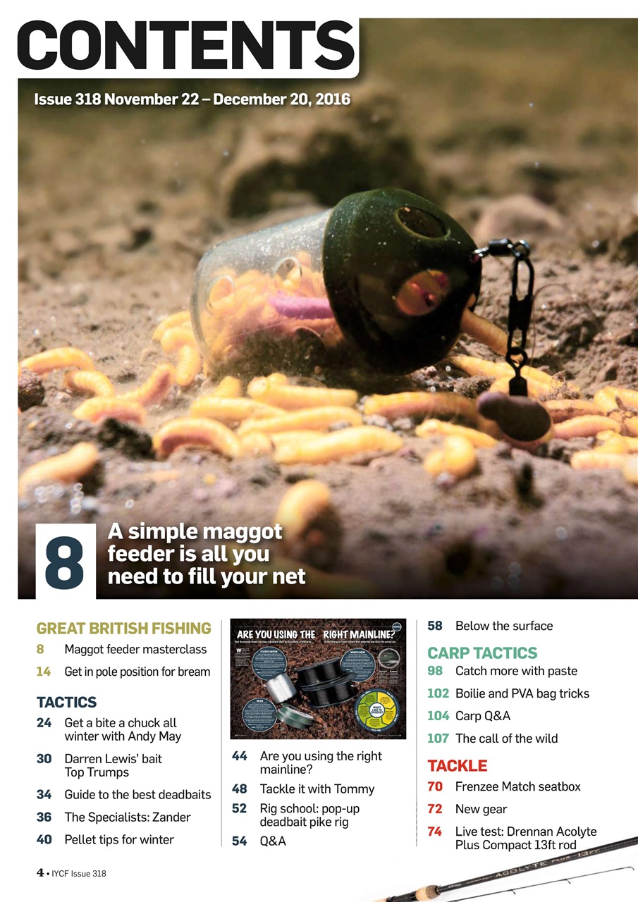 Improve Your Coarse Fishing Preview Pages