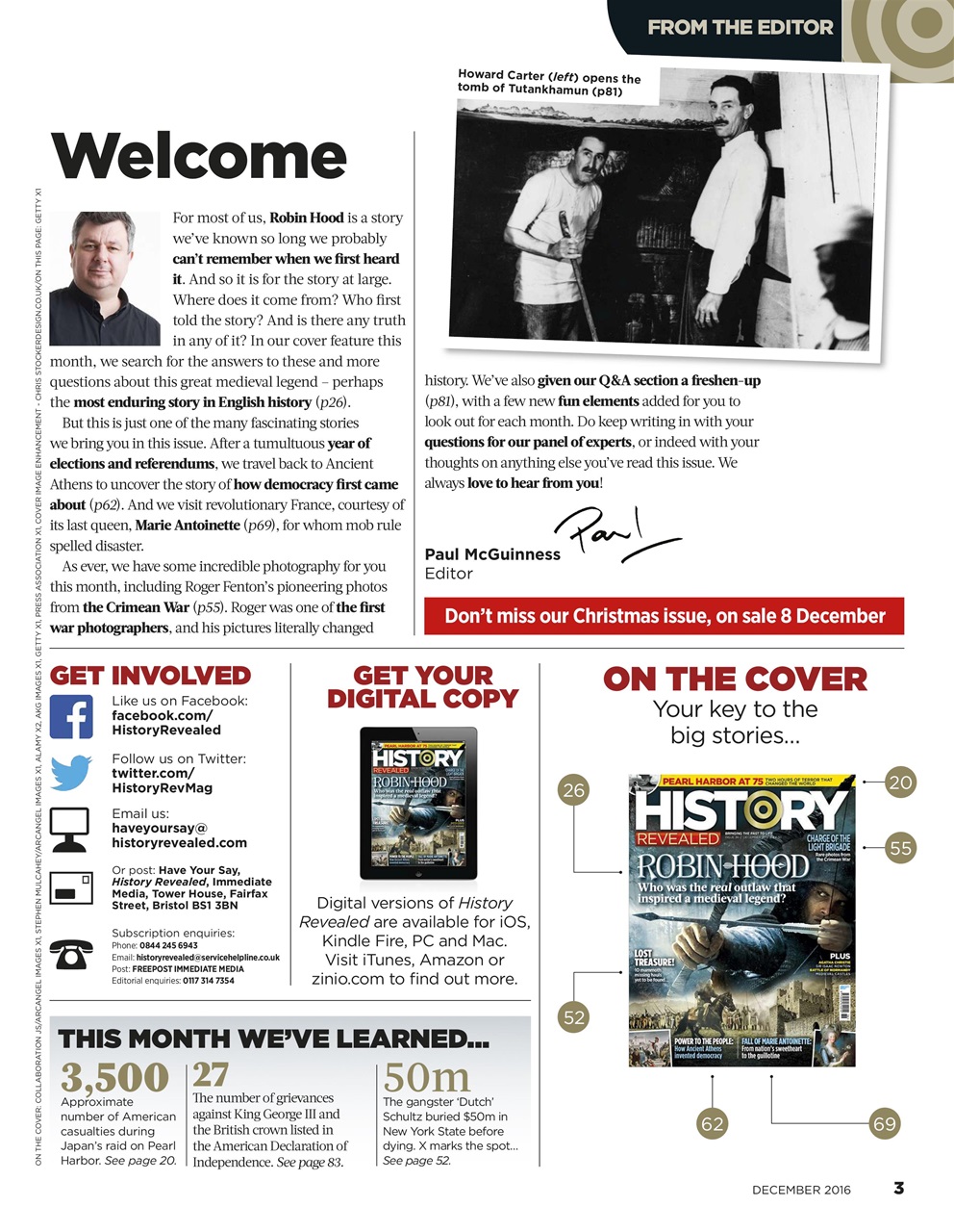 BBC History Revealed Magazine Preview Pages