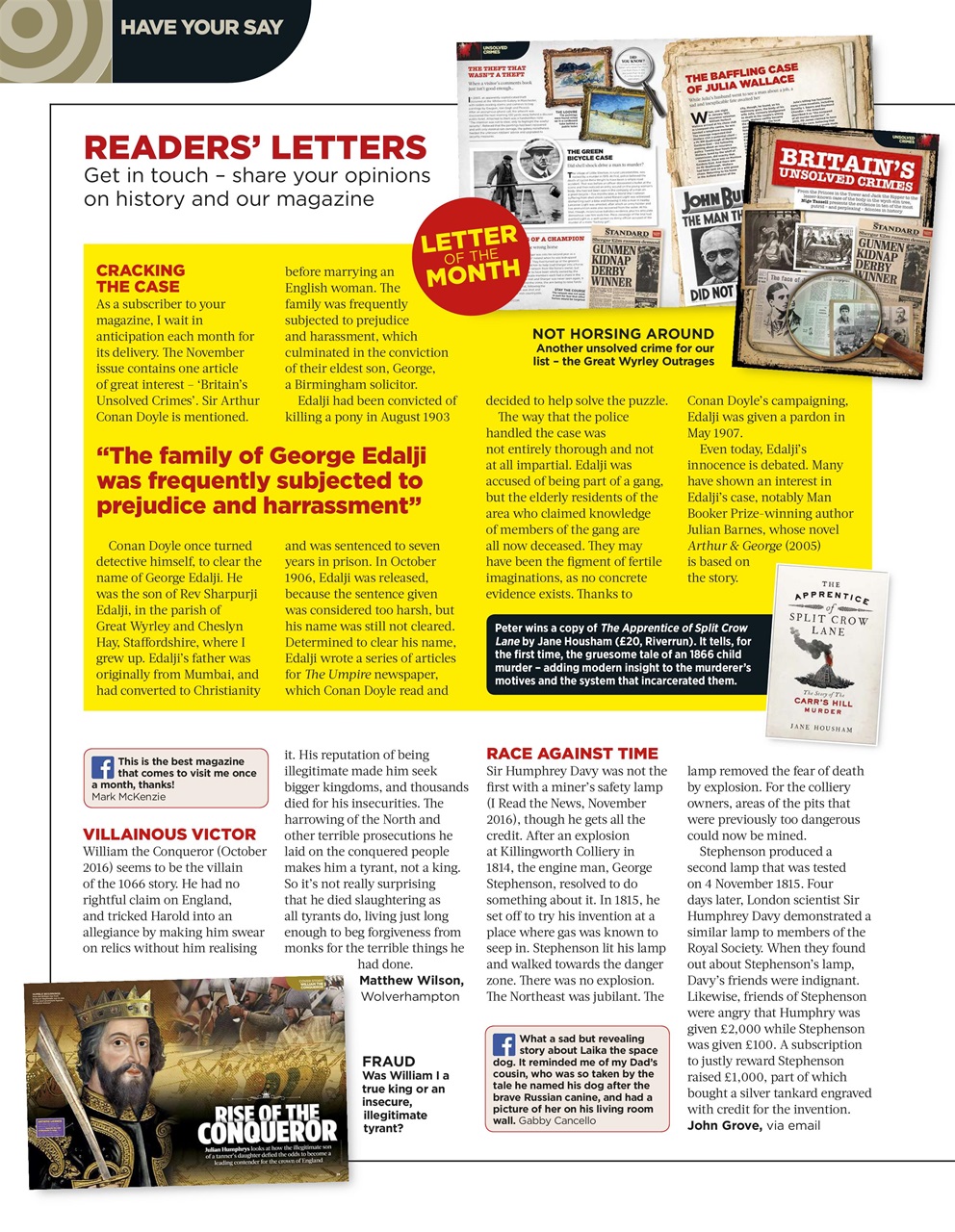 BBC History Revealed Magazine Preview Pages