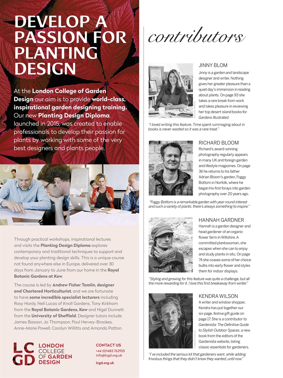 Gardens Illustrated Preview Pages