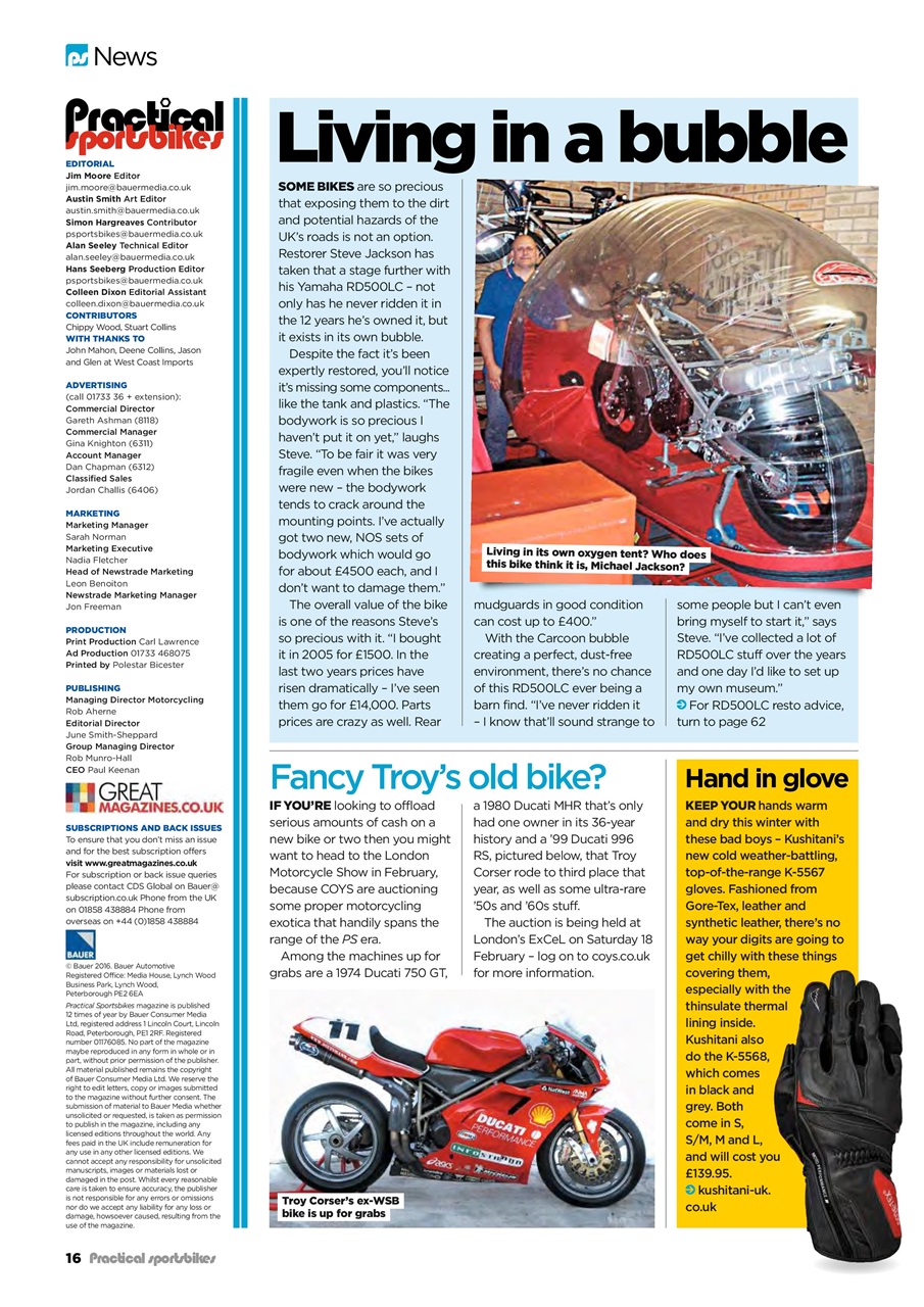 Practical Sportsbikes Preview Pages