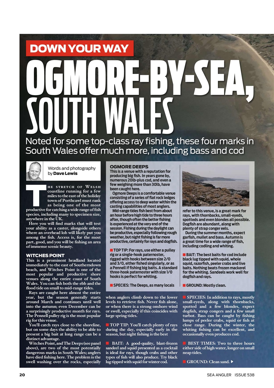 Sea Angler Preview Pages