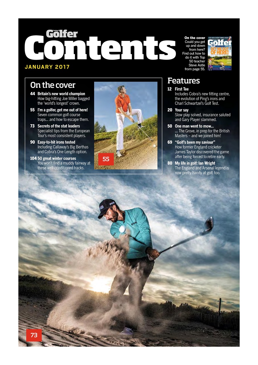 Today's Golfer Preview Pages